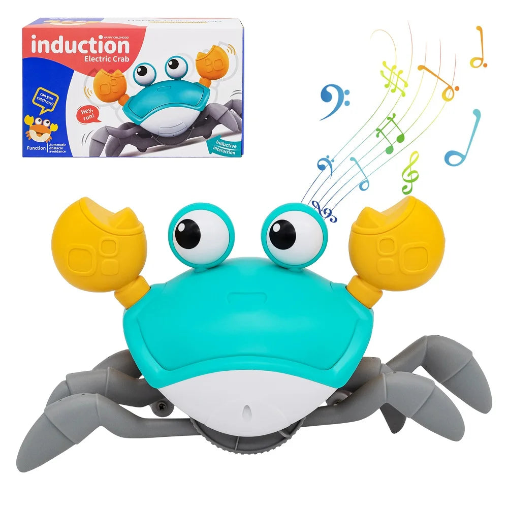 Interactive Dancing Crab Toy – Smart Sensor Escape Toy for Kids