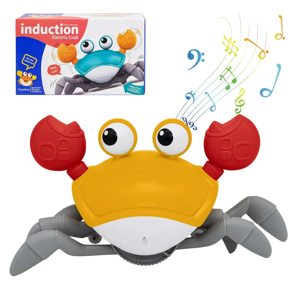 Interactive Dancing Crab Toy – Smart Sensor Escape Toy for Kids