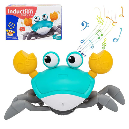 Interactive Dancing Crab Toy – Smart Sensor Escape Toy for Kids