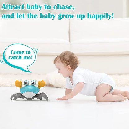 Interactive Dancing Crab Toy – Smart Sensor Escape Toy for Kids