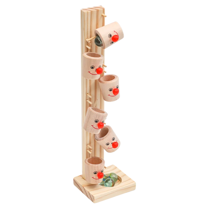 Wooden Montessori Clown Pattern