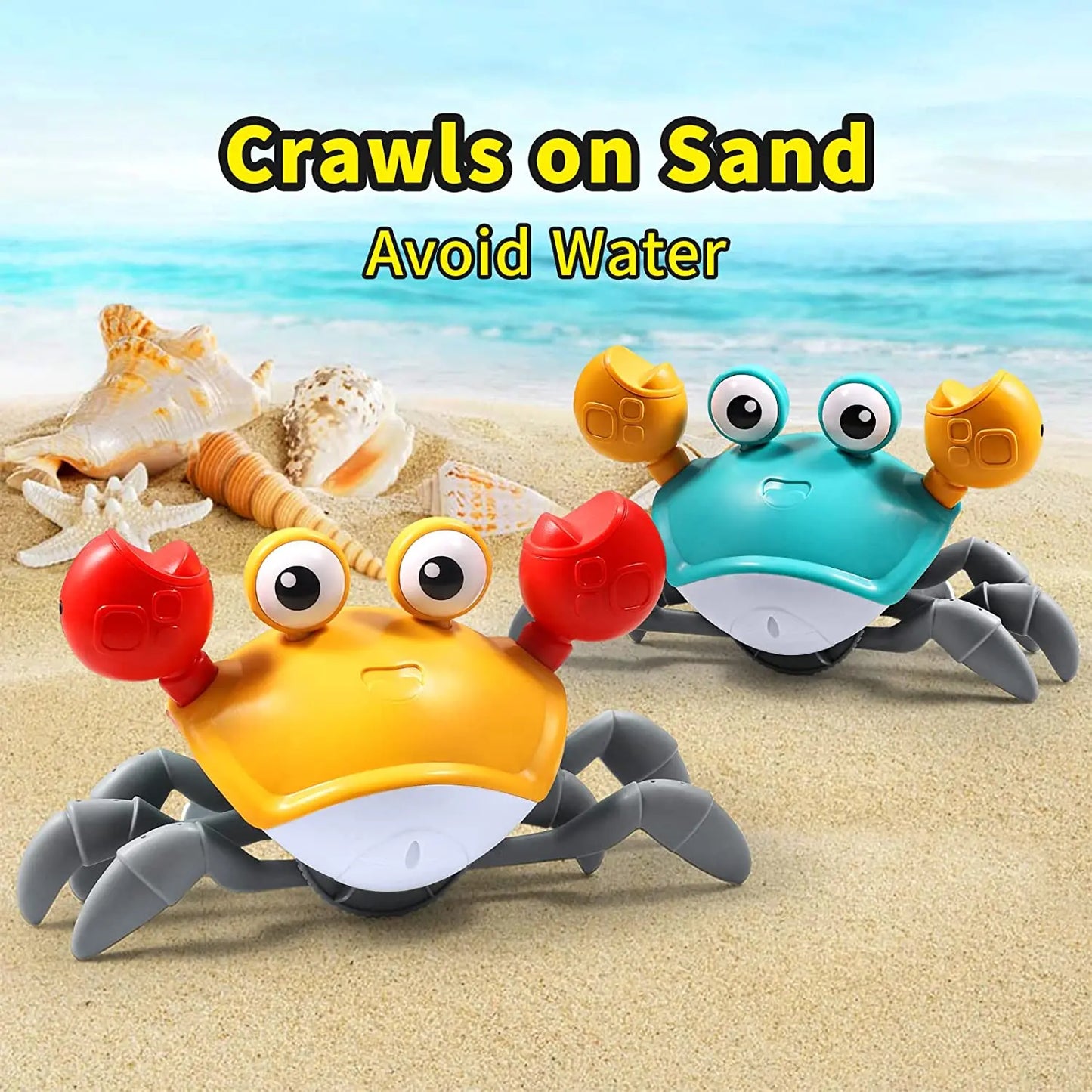 Interactive Dancing Crab Toy – Smart Sensor Escape Toy for Kids