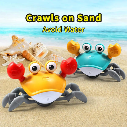 Interactive Dancing Crab Toy – Smart Sensor Escape Toy for Kids