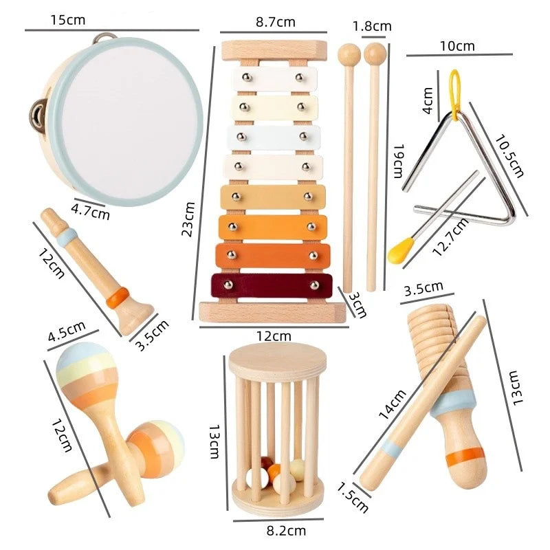 Preschool Musical Instruments – Montessori Xylophone Set